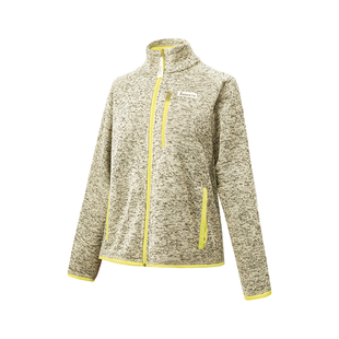 【淘宝秒杀】安欧兔邓肯花纱立领抓绒衣外套加绒卫衣运动男女同款