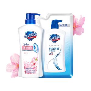 舒肤佳纯白柠檬沐浴露保湿滋润沐浴乳液男女士家庭装大容量