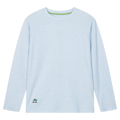 SWG绿标童装儿童羊毛长袖T恤