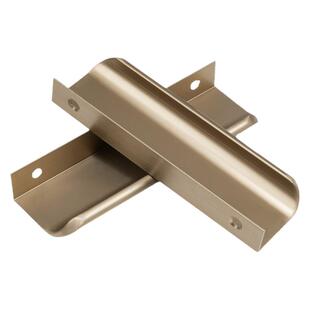 威法金拉丝古铜柜门拉手门缝隐形暗装把手衣橱柜柜子抽屉五金手柄