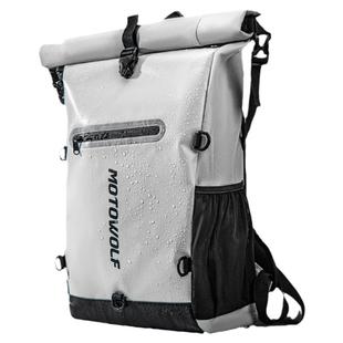 摩托车头盔包长途摩旅袋机车防水双肩徒步登山骑行骑士背包大容量