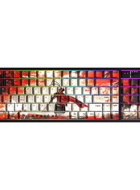 狼途GK102三模RGB静音机械键盘