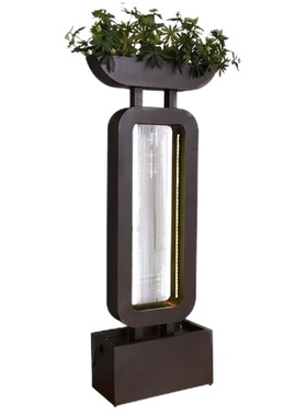 喷泉客厅家里轻奢风摆件工艺品