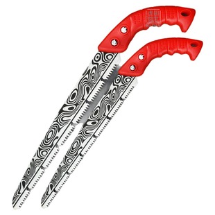 日本原装 加长伐木手锯园林家用大号木工砍树锯树大马士革锯子