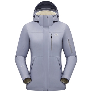 【羽绒版】伯希和冲锋衣羽绒女款2025新款三合一鹅绒内胆登山服男