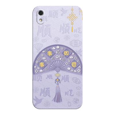 适用红米7a中国风手机壳送挂绳