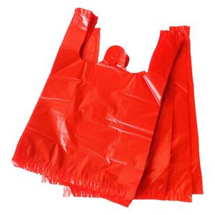 红色塑料袋超市果蔬水果店包装袋加厚打包袋子88vip2元包邮小商品