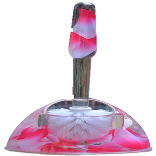 创意水晶马桶刷厕所刷亚克力马桶刷套装装饰花瓣注水厕刷包邮