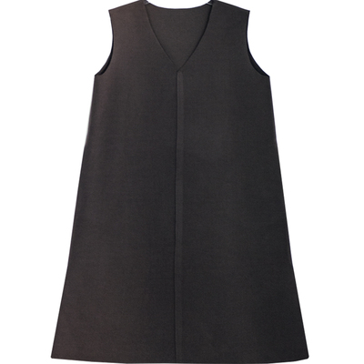 马甲裙系带弹力中长款韩版纯色