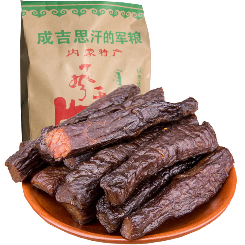 内蒙古手撕大包装500g零食牛肉干