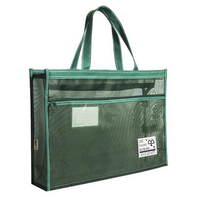 超大a3美术袋8k透明网纱