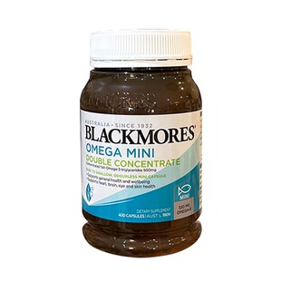 澳佳宝Blackmores迷你mini鱼油软胶囊易吞咽无腥味浓缩DHA 400粒