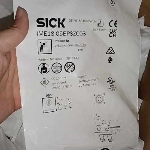 全新原装SICK西克接近开关，型号IME18-05BPSZC议价