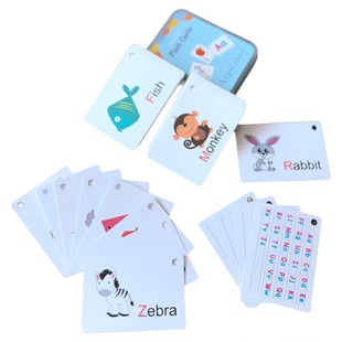 English Alphabet Flash Cards Math Numbers外贸早教英语数学卡