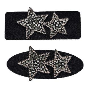 星星刘海贴魔术贴前额碎发贴头发贴毛发碎发整理神器成人头顶发贴