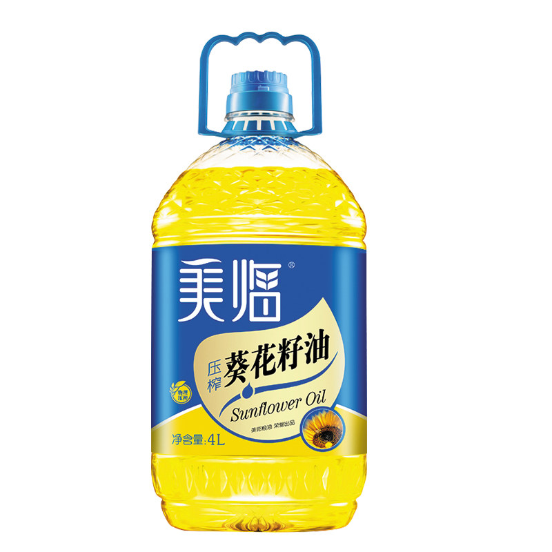 美临压榨一级葵花籽油4L