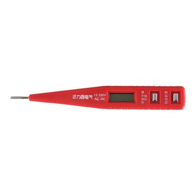 德力西官方测电笔 家用 专用多功能数显高精度感应12-250V 螺丝刀