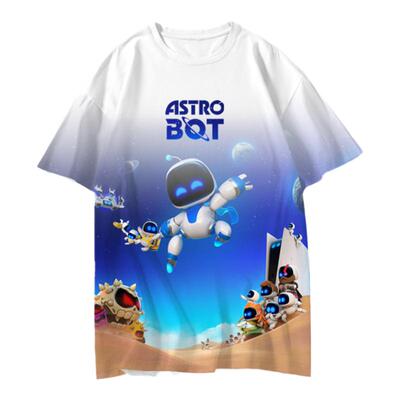 宇宙机器人ps5AstroBot速干T恤