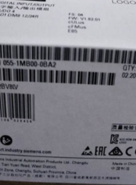 议价6ED1055-1MB00-0BA2西门子LOGODM812/2R扩展模块6ED10551MB00