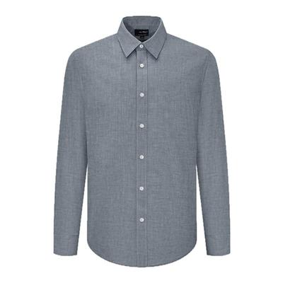 【磨毛暖感/牛津纺/双色纱线】G2000男2025秋冬舒适长袖休闲衬衫.