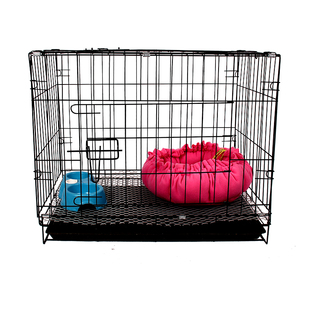狗笼子泰迪狗笼带厕所小狗笼中小型犬折叠狗笼子围栏大猫笼兔子笼