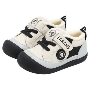 泰兰尼斯学步鞋冬款加绒保暖儿童鞋男宝宝女宝宝包头防踢儿童鞋子