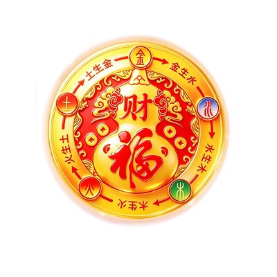 泰山祈愿空调压床五行财福空调贴