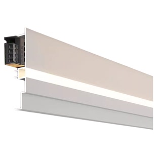 明装免吊顶双眼皮线形灯客厅天花发光顶角线灯一体线型灯槽线条灯