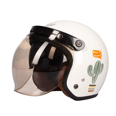 摩托车头盔四季通用可爱VAR