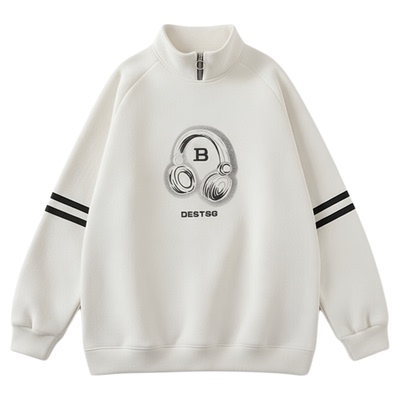 不起球不褪色加绒加厚保暖卫衣潮