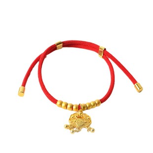 宠物新年项圈猫狗长命锁平安喜庆猫咪项圈小金锁小型犬项链可调节