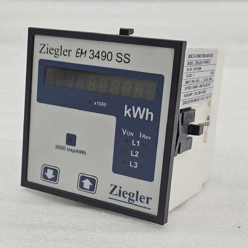 ZIEGLER EM 3490 SS MULTIFUCTION ENERGY METER EM91 ENERGY 349