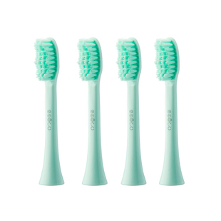 适配于P1\X9\拜尔X1\居骑士电动牙刷替换刷头通用杜邦软毛刷4支装