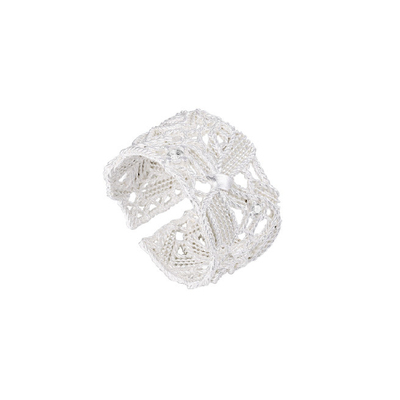 TOGGLER蕾丝编织蝴蝶结戒指女款