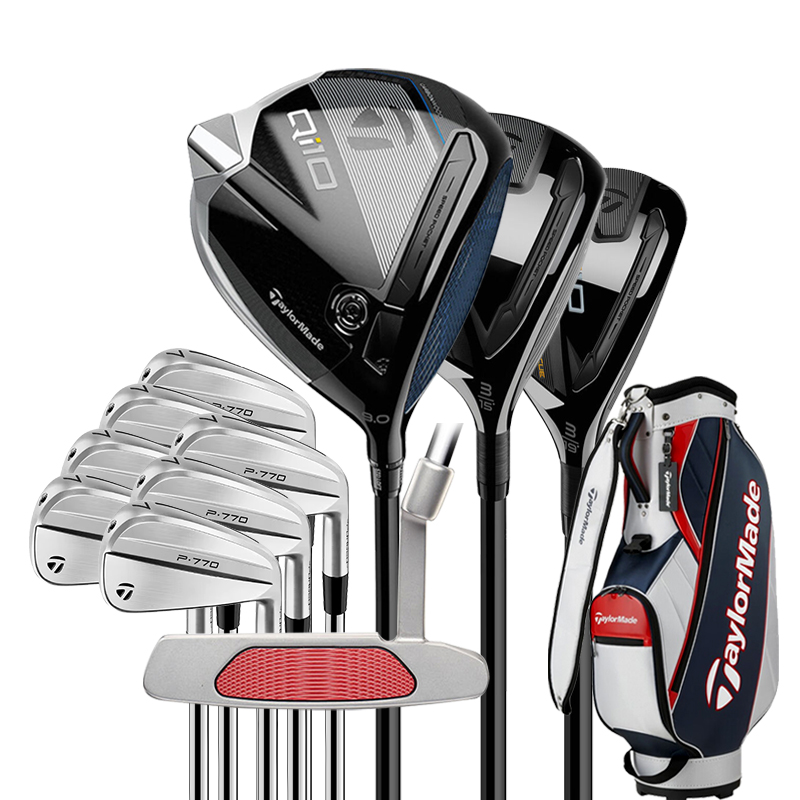 Taylormade泰勒梅高尔夫球杆Qi10木配P770/P7MB铁杆全套男士套杆