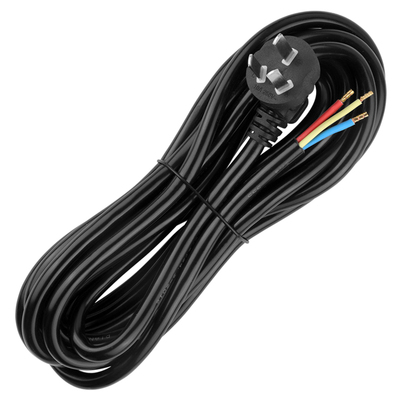 纯铜家用插座电线3芯10A/16A电源线带插头无氧铜排插线三孔电源线