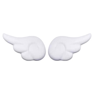 可爱少女白色天使翅膀发夹子日系二次元卖萌发卡哥特风亚文化头饰