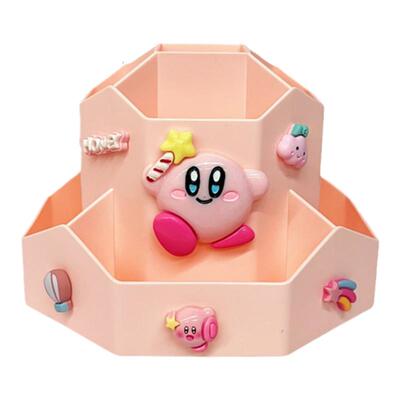 旋转笔筒大容量桌面文具收纳盒