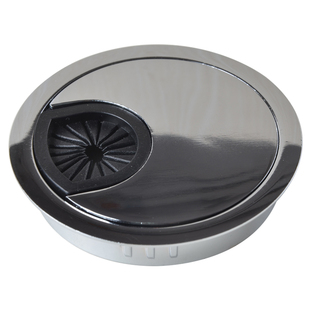 电脑办公桌穿线孔盖板书桌面过线走线盒封口洞圆形装饰圈开孔盖子