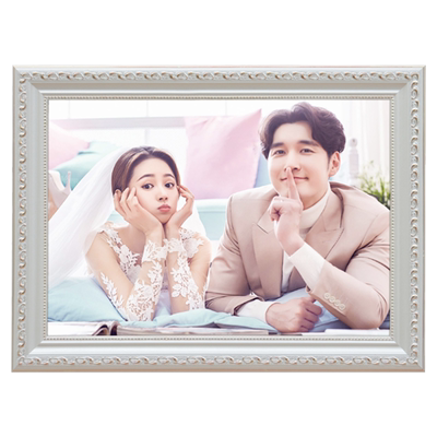 定制欧式相框全家福实木
