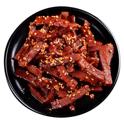 思乡山豆有味湖南平江特产豆干零食辣条麻辣酱干休闲手工小吃食品