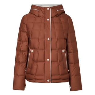 【长白山鹅绒】NAERSI娜尔思连帽羽绒服保暖25年冬季新款御寒外套