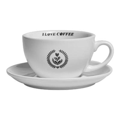 MUVNA咖啡杯陶瓷拉花杯碟套装