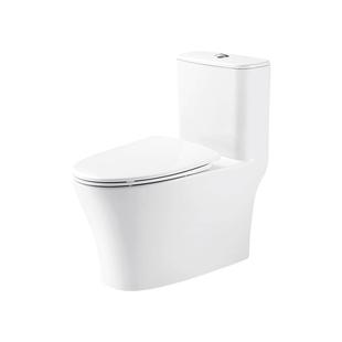 惠达抗菌马桶家用坐便器大吸力超漩虹吸防臭静音卫生间座便器6360