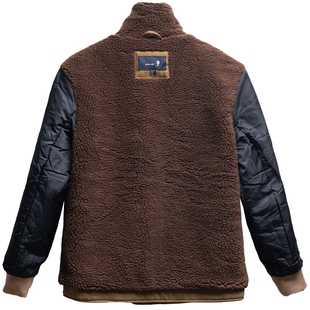 爸爸秋冬装纯棉加绒加厚棉衣中老年男装老爸外套夹克老人爷爷棉服