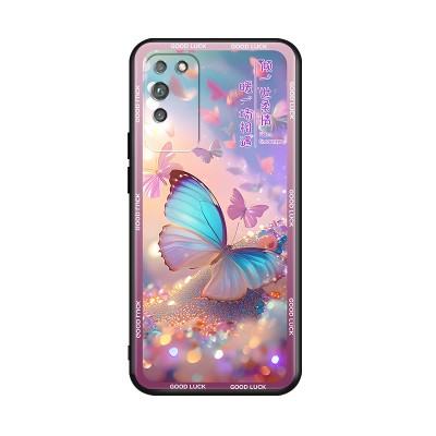 luckrider适用于荣耀X10手机壳tel-an00软硅胶。tel-an00a好看荣耀x10小清新tel-an00后壳tel-an00a唯美荣耀x