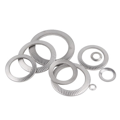 不锈钢防松垫圈双面齿垫圈防滑