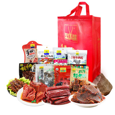 可可西里全口味牦牛肉年货大礼包