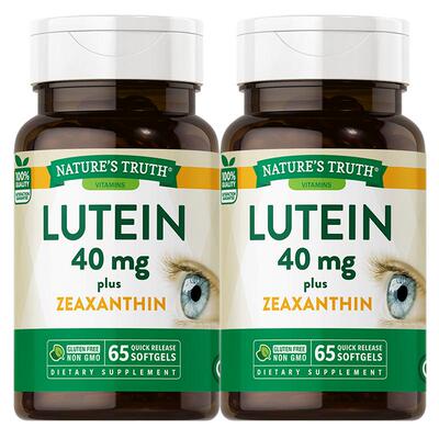 自然之珍叶黄素胶囊40mg进口成人