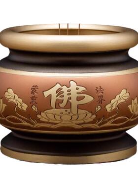 香炉上香室内供佛灯家用
